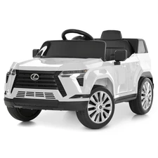 Детский электромобиль M 6301EBLR-1 белый Lexus с мягким сиденьем фото 16