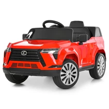 Детский электромобиль M 6301EBLR-3 красный Lexus с мягким сиденьем купить