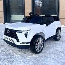 Детский электромобиль M 6301EBLR-8 розовый Lexus с мягким сиденьем фото 37