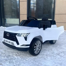 Детский электромобиль M 6301EBLR-8 розовый Lexus с мягким сиденьем фото 54