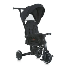 Велосипед с родительской ручкой MT 1036 black черный беговел