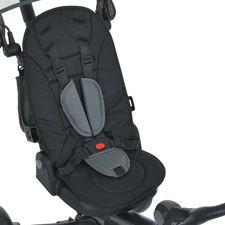 Велосипед с родительской ручкой MT 1036 black черный беговел фото 53