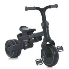 Велосипед с родительской ручкой MT 1036 black черный беговел купить