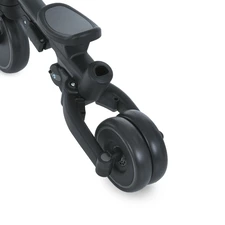 Велосипед с родительской ручкой MT 1036 black черный беговел фото 86