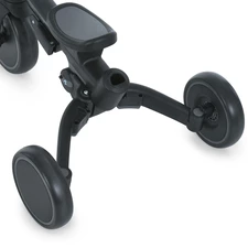 Велосипед с родительской ручкой MT 1036 black черный беговел фото 92