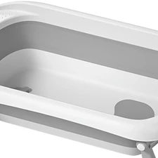 Детская ванночка для купания Carrello Mira CRL-17103 Blush Pink розовая с подушкой фото 37