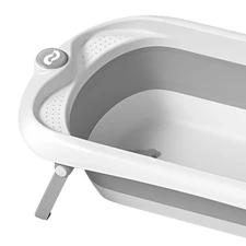 Детская ванночка для купания Carrello Mira CRL-17103 Cloud Grey серая с подушкой купить