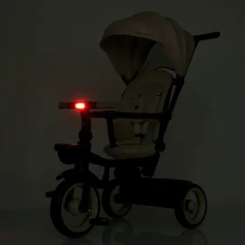 Трехколесный велосипед MT 1038-1 Magnet Gray темно-серый с фарой фото 41