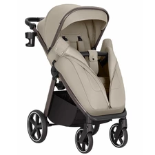 Прогулочная коляска Carrello Bravo SL Deluxe CRL-5520 Shale Beige бежевая с подстаканником купить