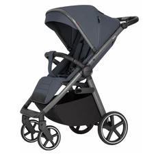 Прогулочная коляска Carrello Bravo SL Deluxe CRL-5520 Thunder Grey серая с подстаканником