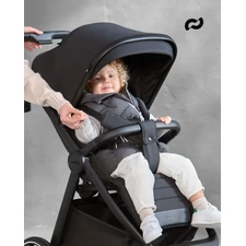 Прогулочная коляска Carrello Bravo SL Deluxe CRL-5520 Thunder Grey серая с подстаканником фото 37