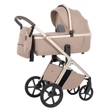 Универсальная коляска 2 в 1 Carrello Vector CRL-6550 Walnut Beige бежевая