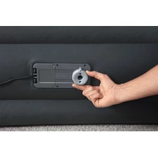 Надувная велюр кровать Intex 69075 размеры 203 х 152 х 46 см фото 54