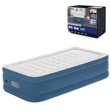 Надувная велюр кровать Intex 6713P размеры 191 х 97 х 46 см фото 31