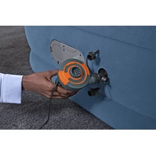 Надувная велюр кровать Intex 6713P размеры 191 х 97 х 46 см фото 92