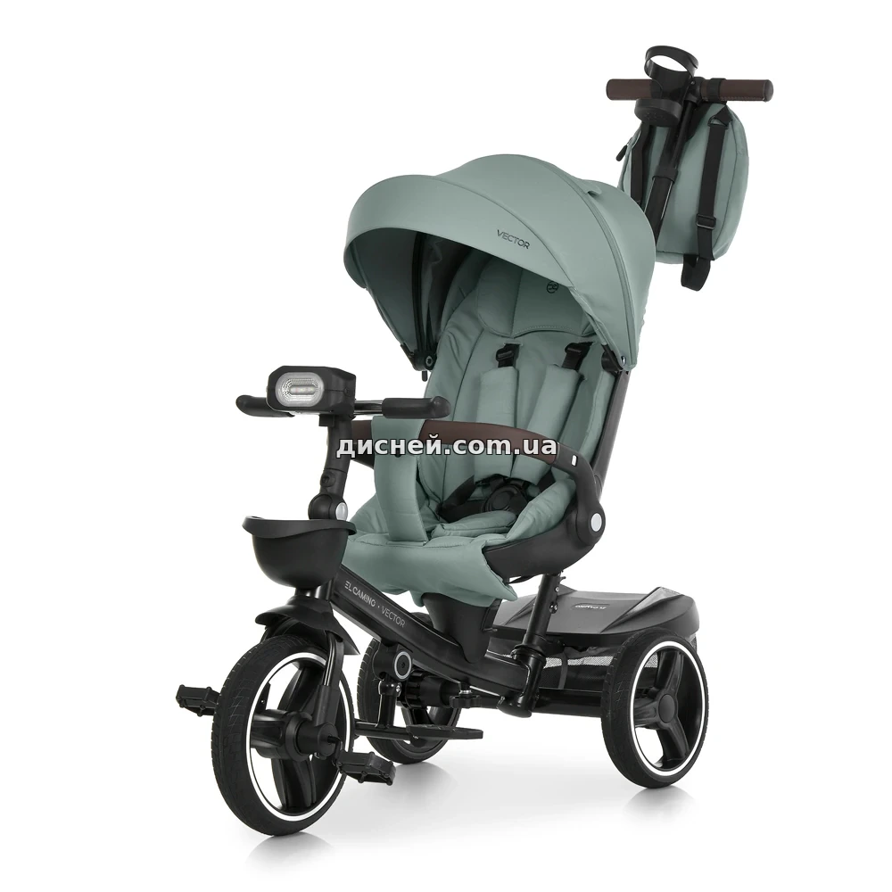 lai_tyancatmos × POINTLESS JOURNEY × Триколісний велосипед з ручкою El Camino Vector ME 1162-1 Jade