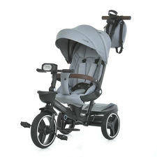 Трехколесный велосипед MT 1038-1 Frost Gray светло-серый с фарой