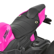 Детский мотоцикл на аккумуляторе M 6307EL-8 розовый 2 мотора 25W фото 11