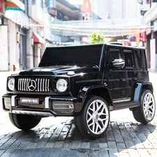 Детский электромобиль джип M 6236EBLRS-2 черный Mercedes автопокраска купить