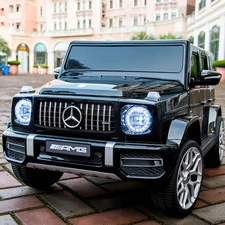 Детский электромобиль джип M 6236EBLRS-2 черный Mercedes автопокраска фото 41