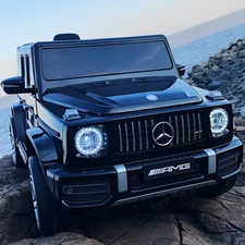 Детский электромобиль джип M 6236EBLRS-2 черный Mercedes автопокраска фото 54