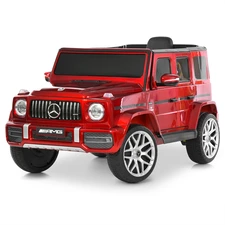 Детский электромобиль джип M 6236EBLRS-3 красный Mercedes автопокраска фото 54