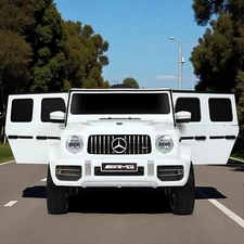 Детский электромобиль джип M 6236EBLRS-3 красный Mercedes автопокраска фото 63