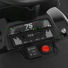 Детский квадроцикл M 6323EBLR-4 синий толокар с ручкой фото 71