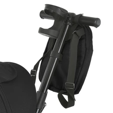 Трехколесный велосипед с ручкой El Camino Vector ME 1162-1 Night Black черный фото 18