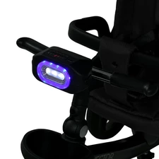 Трехколесный велосипед с ручкой El Camino Vector ME 1162-1 Night Black черный фото 22