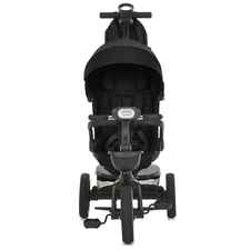 Трехколесный велосипед с ручкой El Camino Vector ME 1162-1 Night Black черный купить