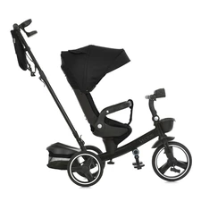 Трехколесный велосипед с ручкой El Camino Vector ME 1162-1 Night Black черный фото 37