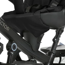 Трехколесный велосипед с ручкой El Camino Vector ME 1162-1 Night Black черный фото 71