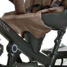 Трехколесный велосипед с ручкой El Camino Vector ME 1162-1 Taupe Beige бежевый фото 71