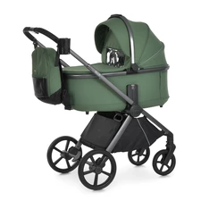 Универсальная коляска El Camino Elle ME 1221 Green зеленая 2 в 1