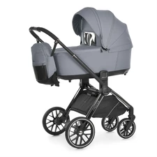 Универсальная коляска 2 в 1 El Camino Prestige ME 1124-3 Frost Gray светло-серая