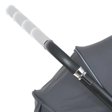 Универсальная коляска 2 в 1 El Camino Prestige ME 1124-3 Black черная фото 15