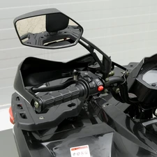 Квадроцикл AX125-2-3 черно-красный бензиновый двигатель 125 куб. фото 18