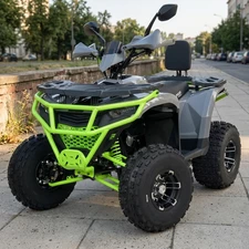 Квадроцикл AX125-2-3 черно-красный бензиновый двигатель 125 куб. купить