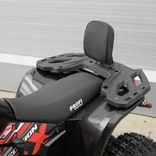 Квадроцикл AX125-2-3 черно-красный бензиновый двигатель 125 куб. фото 86