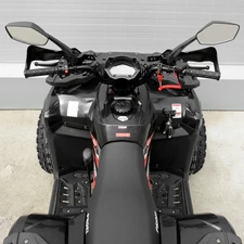 Квадроцикл AX125-11-5 серо-зеленый бензиновый двигатель 125 куб. фото 32