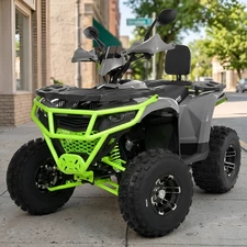 Квадроцикл AX125-11-5 серо-зеленый бензиновый двигатель 125 куб. купить