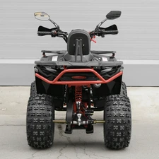 Квадроцикл AX125-11-5 серо-зеленый бензиновый двигатель 125 куб. фото 41