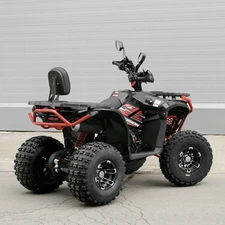 Квадроцикл AX125-11-5 серо-зеленый бензиновый двигатель 125 куб. фото 54