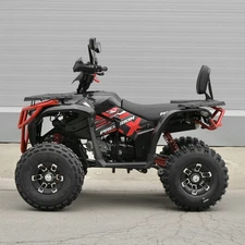 Квадроцикл AX125-11-5 серо-зеленый бензиновый двигатель 125 куб. фото 63