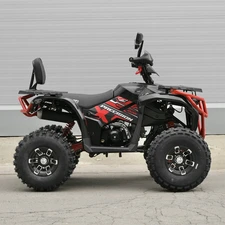 Квадроцикл AX125-11-5 серо-зеленый бензиновый двигатель 125 куб. фото 71