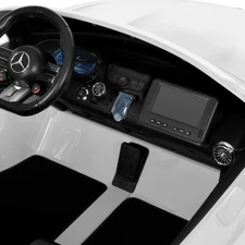 Детский электромобиль M 6313EBLR-1(24V) белый двухместный Mercedes фото 18