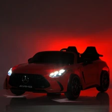 Детский электромобиль M 6313EBLR-3(24V) красный двухместный Mercedes фото 11