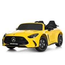 Детский электромобиль M 6313EBLR-6(24V) желтый двухместный Mercedes фото 37