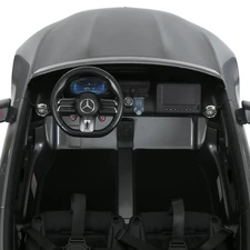 Детский электромобиль M 6313EBLR-11(24V) серый двухместный Mercedes фото 16